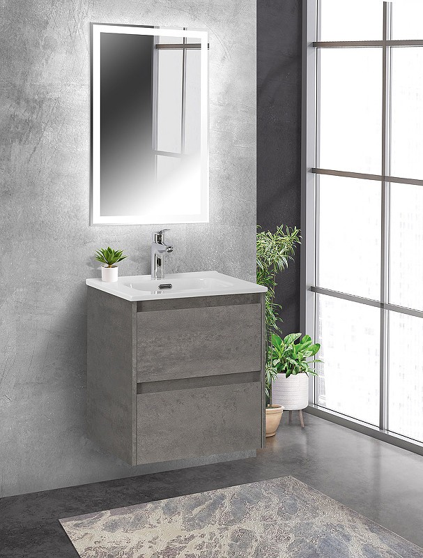 Тумба под раковину BelBagno Kraft 50 KRAFT-500-2C-SO-CG подвесная