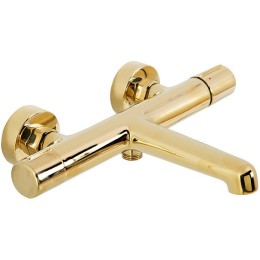 Смеситель для ванны BelBagno Uno UNO-VASM/DFS-ORO