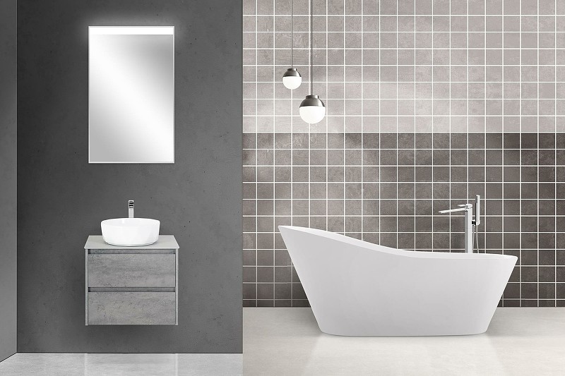 Тумба под раковину BelBagno Kraft 70 KRAFT-700-2C-SO-CG подвесная