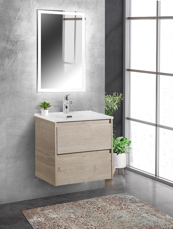 Тумба под раковину BelBagno Kraft 50 KRAFT-500-2C-SO-RGB подвесная
