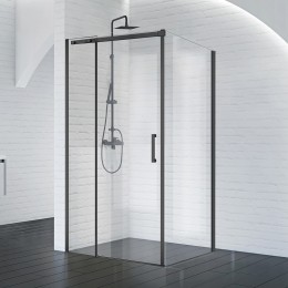 Душевой уголок BelBagno Acqua 120х90 ACQUA-AH-1-120/90-C-NERO