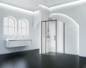 Душевой уголок BelBagno Acqua 120х90 ACQUA-AH-1-120/90-C-NERO