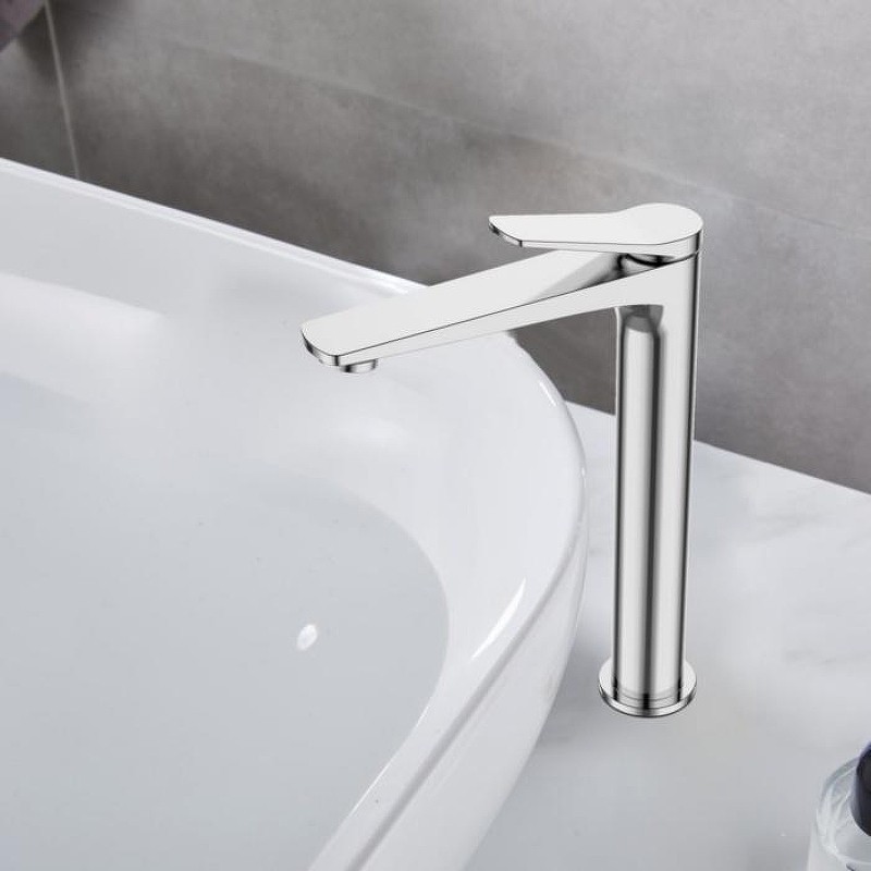 Смеситель для раковины BelBagno Unique UNIQUE-LMC-CRM-W0