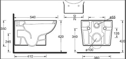 Унитаз BelBagno Bingo BB548CH подвесной