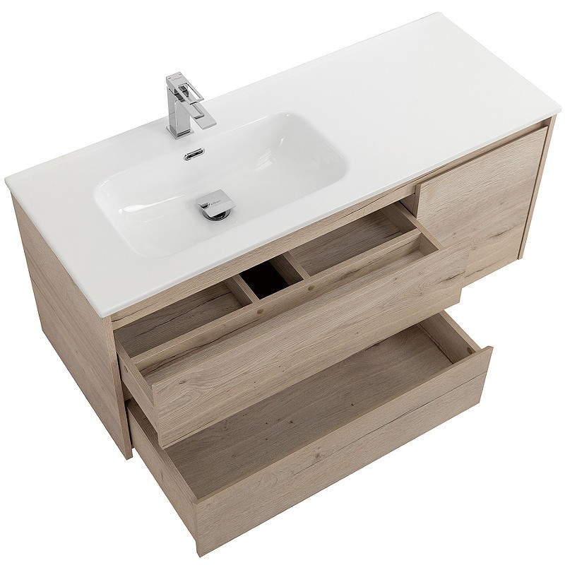 Тумба под раковину BelBagno Kraft 100 L KRAFT-1000-2C-1A-SO-RGB-L подвесная