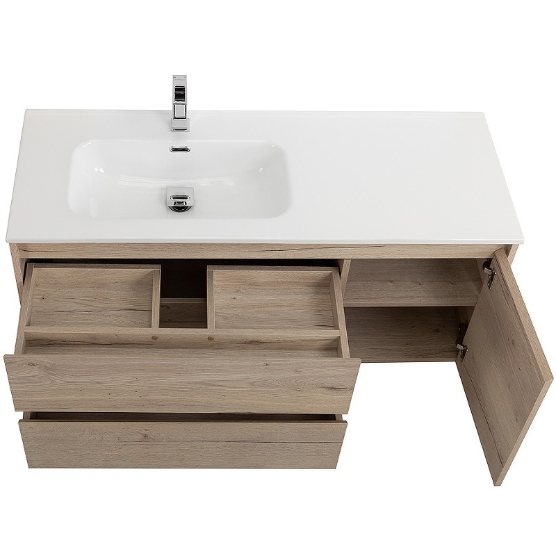 Тумба под раковину BelBagno Kraft 100 L KRAFT-1000-2C-1A-SO-RGB-L подвесная
