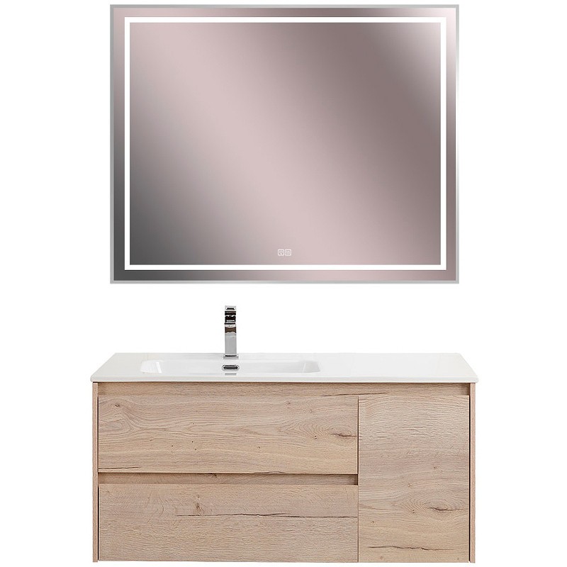 Тумба под раковину BelBagno Kraft 100 L KRAFT-1000-2C-1A-SO-RGB-L подвесная
