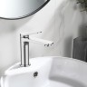 Смеситель для раковины BelBagno Unique UNIQUE-LVM-CRM-W0