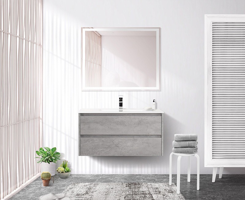 Тумба под раковину BelBagno Kraft 90 KRAFT-900-2C-SO-CG подвесная