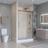 Душевая дверь BelBagno Marino 2 110 MARINO-2-BF-1-110-C-GM