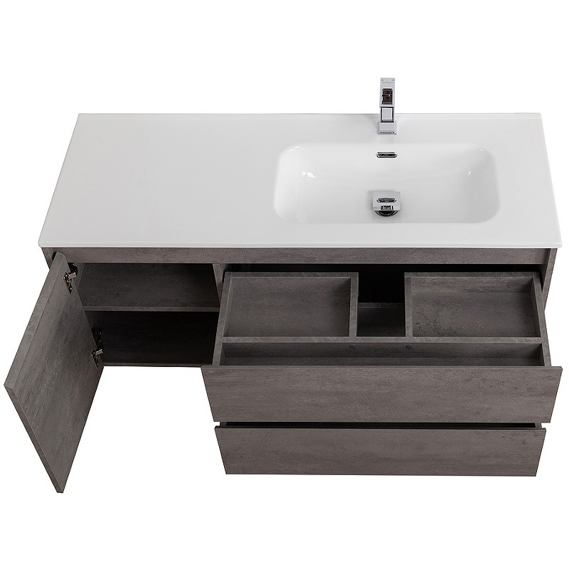 Тумба под раковину BelBagno Kraft 100 R KRAFT-1000-2C-1A-SO-CG-R подвесная