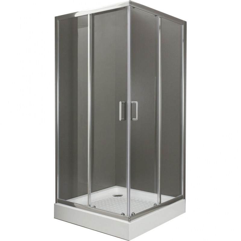 Душевой уголок BelBagno UNO-195-A-2-90-C-Cr 90x90