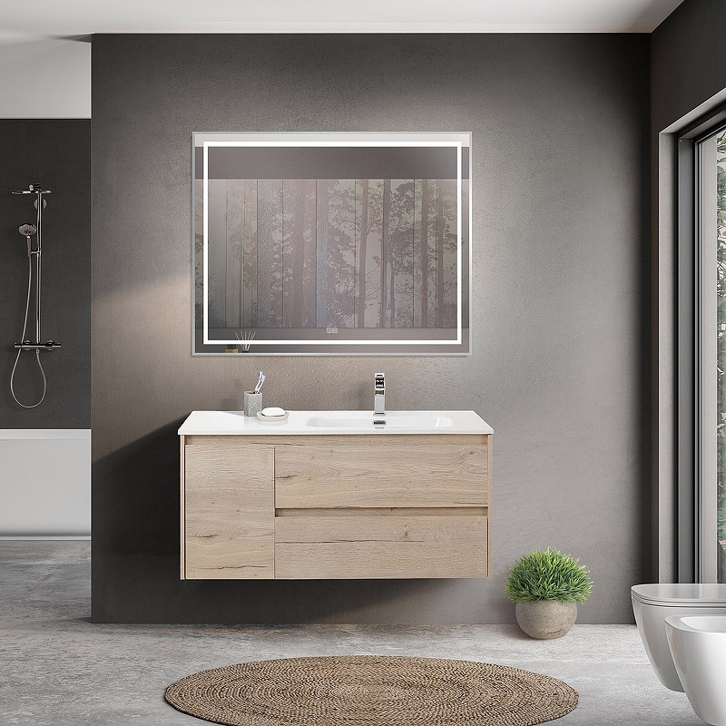 Тумба под раковину BelBagno Kraft 100 R KRAFT-1000-2C-1A-SO-RGB-R подвесная