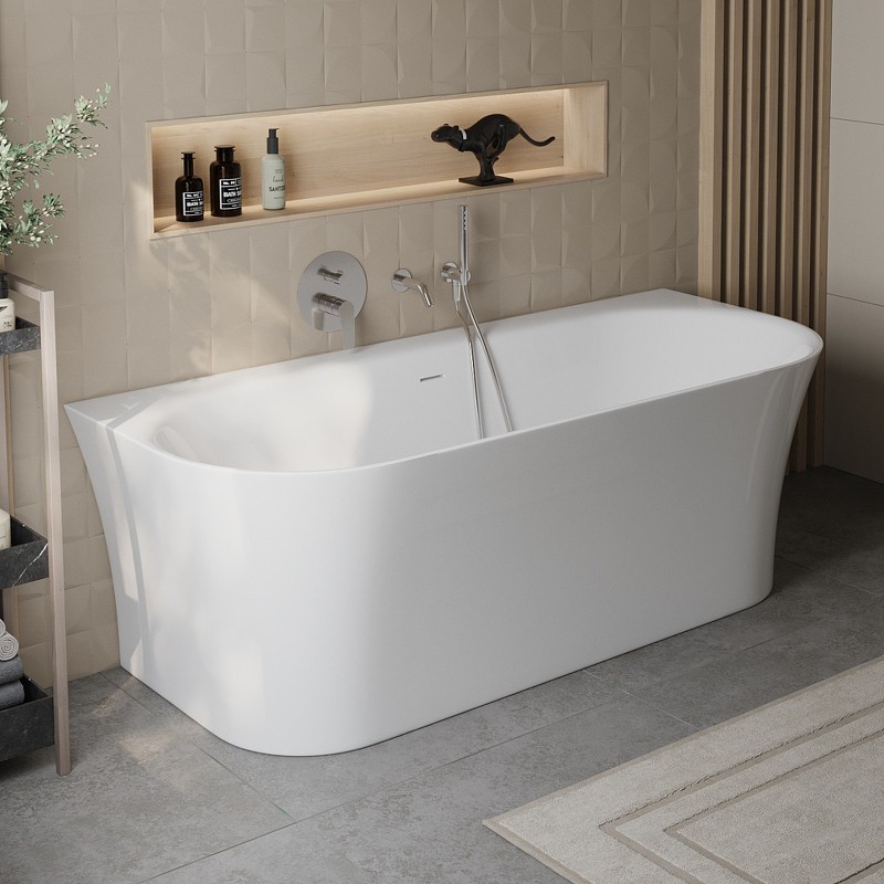Акриловая ванна BelBagno 170x75 BB711-1700-750