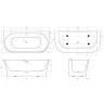 Акриловая ванна BelBagno 170x75 BB711-1700-750
