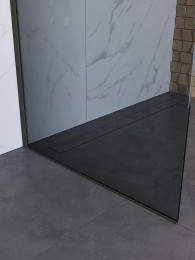 Душевая перегородка BelBagno Uno 110 UNO-L-1-TB-110-GR-GM