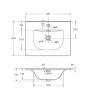 Раковина BelBagno Uno 60 BB-8099-60