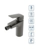 Смеситель для биде BelBagno Due DUE-BD-GM-W0