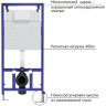 Комплект унитаза BelBagno Uno-Tor BB5177CH-TOR/SC с инсталляцией Berges Novum L3 040213