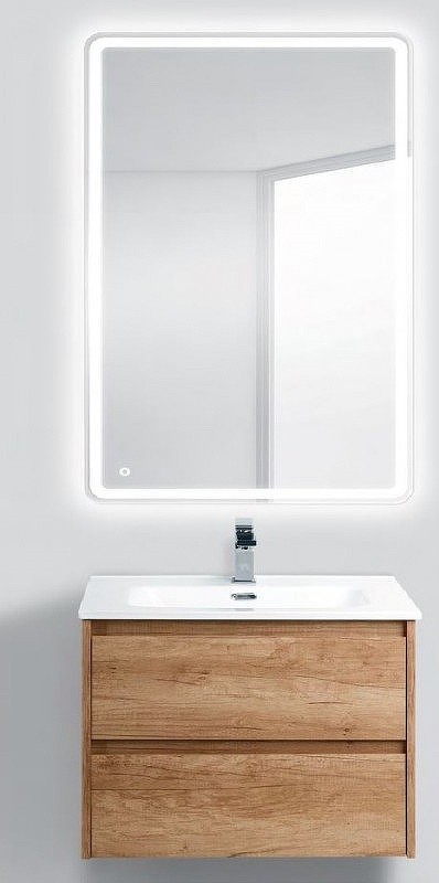 Тумба под раковину BelBagno Kraft 70 KRAFT-700-2C-SO-RNN подвесная