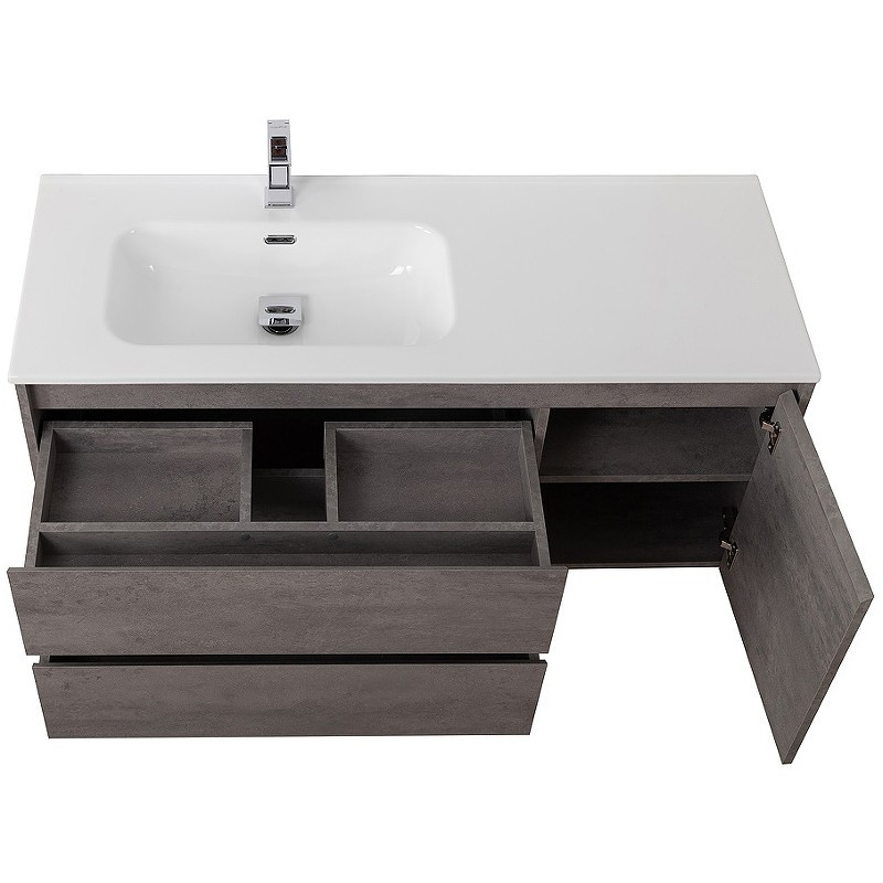 Тумба под раковину BelBagno Kraft 120 L KRAFT-1200-2C-1A-SO-CG-L подвесная