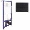 Комплект унитаза BelBagno Uno-Tor BB5177CH-TOR/SC с инсталляцией Berges Novum L5 040215