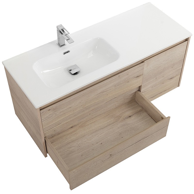 Тумба под раковину BelBagno Kraft 120 L KRAFT-1200-2C-1A-SO-RGB-L подвесная