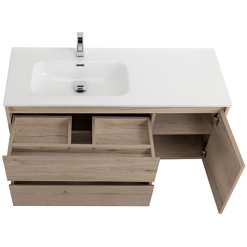 Тумба под раковину BelBagno Kraft 120 L KRAFT-1200-2C-1A-SO-RGB-L подвесная