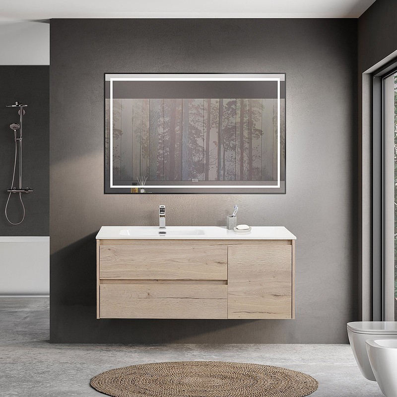 Тумба под раковину BelBagno Kraft 120 L KRAFT-1200-2C-1A-SO-RGB-L подвесная