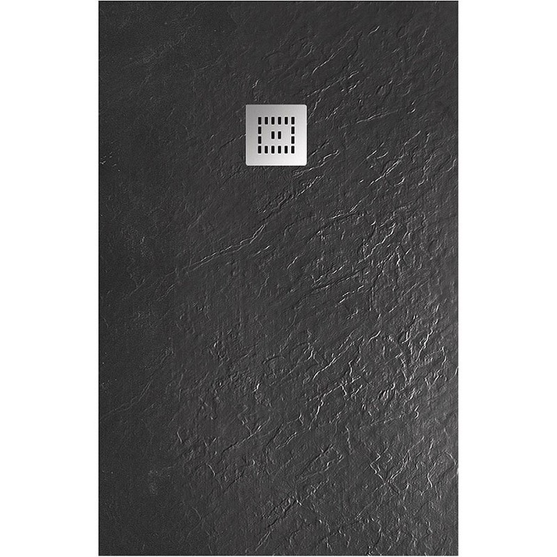 Душевой поддон из искусственного камня BelBagno Uno 120x90 TRAY-MR-UNO-AH-120/90-35-NERO-CR