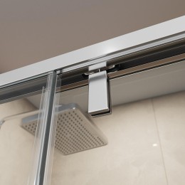 Душевой уголок BelBagno Soft Close-1 150x100 SOFT_CLOSE-1-AH-1-150/100-C-Cr