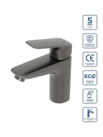 Смеситель для раковины BelBagno Due DUE-LVM-GM-W0