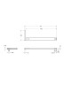 Душевая перегородка BelBagno Uno 80 UNO-L-1-TB-80-C-GM