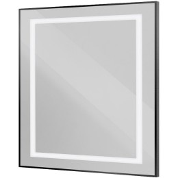 Зеркало BelBagno Kraft 90 SPC-KRAFT-900-800-SENS-NERO с подсветкой