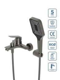 Смеситель для ванны BelBagno Due DUE-VASM-GM