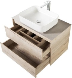 Тумба под раковину BelBagno Kraft 80 KRAFT-800-2C-SO-RGB подвесная