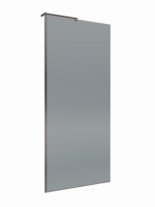 Душевая перегородка BelBagno Uno 80 UNO-L-1-TB-80-GR-GM