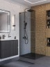 Душевая перегородка BelBagno Uno 80 UNO-L-1-TB-80-GR-GM
