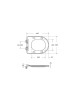 Унитаз биде BelBagno Marino BB7026CH-TOR-BFS/SC подвесной