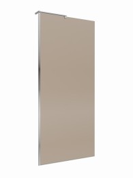 Душевая перегородка BelBagno Uno 90 UNO-L-1-TB-90-BR-Cr