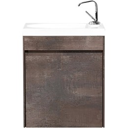 Тумба под раковину BelBagno Pietra Mini 46 PIETRA MINI-460-1A-SO-PT-L подвесная