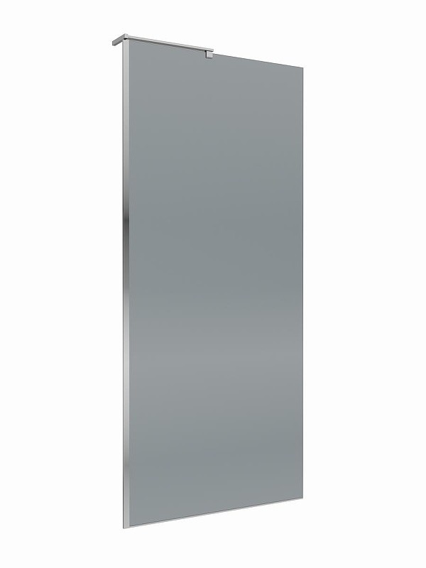 Душевая перегородка BelBagno Uno 90 UNO-L-1-TB-90-GR-Cr