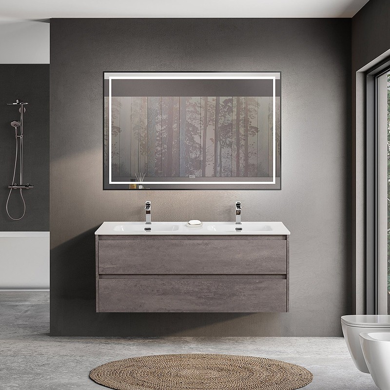 Тумба под раковину BelBagno Kraft 120 KRAFT-1200-2C-SO-2-CG подвесная