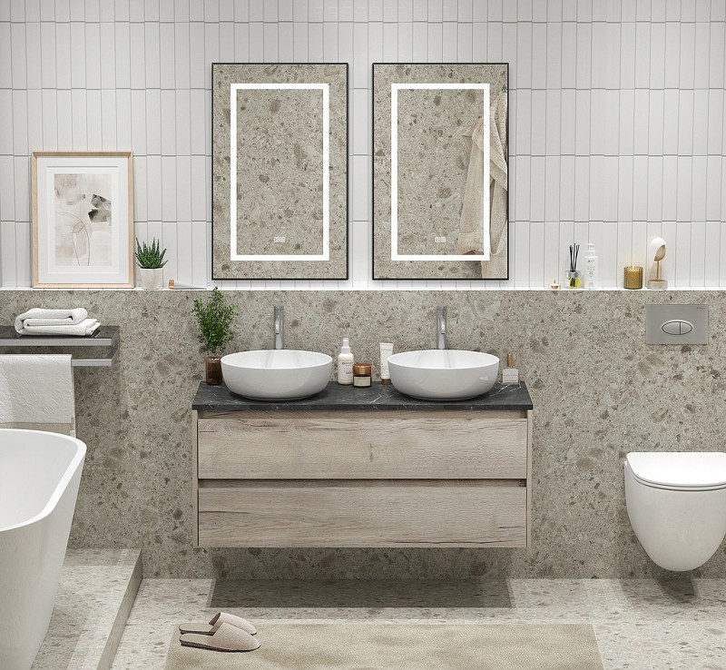Тумба под раковину BelBagno Kraft 120 KRAFT-1200-2C-SO-2-RGB подвесная