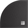 Душевой поддон из искусственного камня BelBagno Uno 90x90 TRAY-MR-UNO-R-90-550-35-NERO-CR