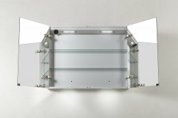 Зеркальный шкаф BelBagno SPC 90 SPC-2A-DL-BL-900 с подсветкой
