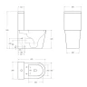 Унитаз-компакт BelBagno Flay-Tor BB2149CP-TOR