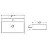 Раковина BelBagno 60 BB1338