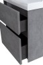 Тумба под раковину BelBagno Pietra Mini 50 PIETRA MINI-500AS-2C-SO-SCM подвесная
