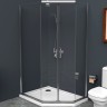 Душевой уголок BelBagno Uno 120х90 UNO-195-PH-2-120/90-C-Cr